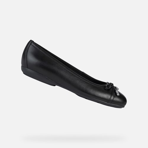 Geox Annytah Balerina Cipő Női Fekete | TFBV-58932