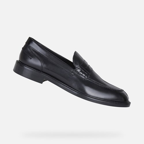 Geox Artenova Loafer Cipő Férfi Fekete | NAGQ-84709