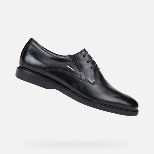 Geox Brayden 2fit Abx Vízálló Cipő Férfi Fekete | JOQB-26539
