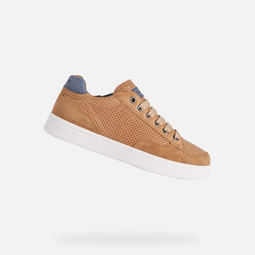 Geox Djrock Tornacipő Fiú Sötétkék | TJFL-34967