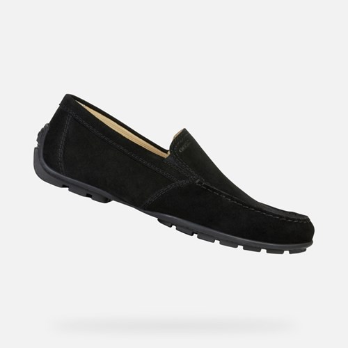 Geox Moner Loafer Cipő Férfi Fekete | ZCTN-74935
