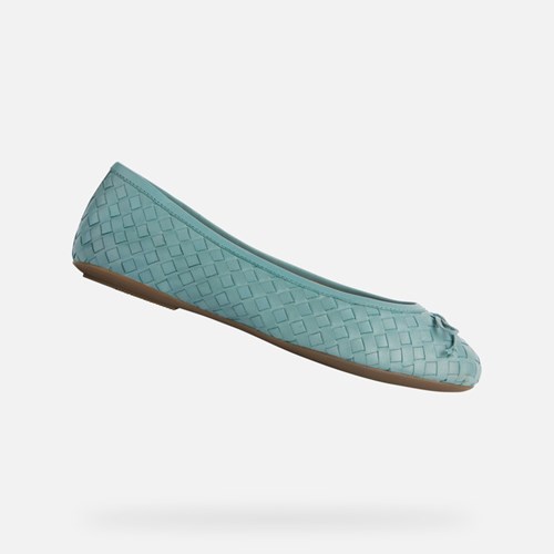 Geox Palmaria Balerina Cipő Női Sage | NECF-67381