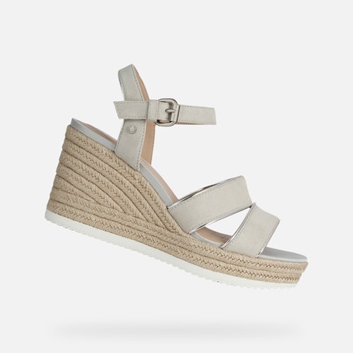 Geox Ponza Szandál Női Titán | XVLD-80735