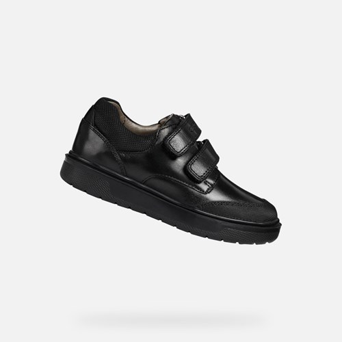 Geox Riddock Slip On Fiú Fekete | SPUI-03649