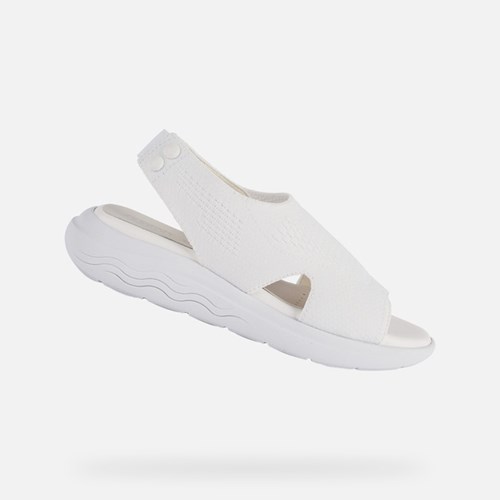 Geox Spherica Ec5 Szandál Női Fehér | HRDP-91305