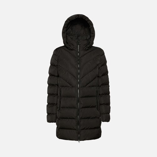 Geox Spherica Pehelykabát Női Fekete | FESL-21358