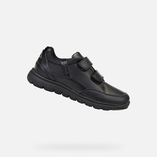 Geox Xunday Slip On Fiú Fekete | MTAF-67832